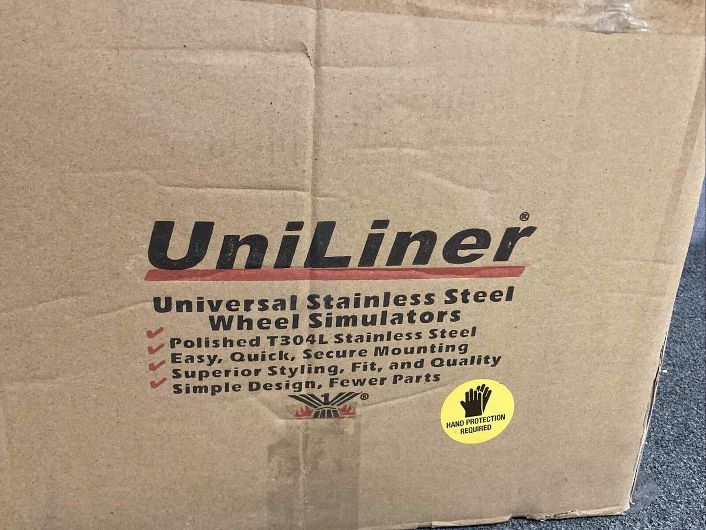 NEW PHOENIX SLD1703 SS WHEEL SIMULATOR SET 17" 8 LUG