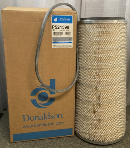 NEW GENUINE DONALDSON P521598 AIR FILTER PRIMARY KONEPAC™ W/ GASKET