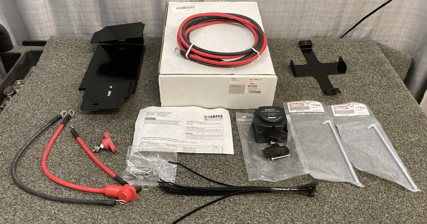 NEW GENUINE YAMAHA BG4-H21B0-V0 2nd BATTERY KIT