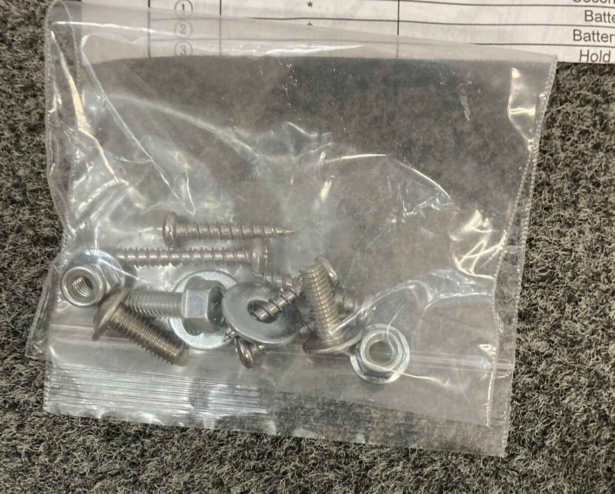 NEW GENUINE YAMAHA BG4-H21B0-V0 2nd BATTERY KIT