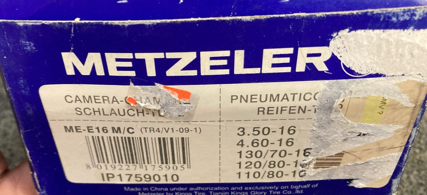 NEW GENUINE METZELER IP1759010 INNER TUBE ME-E16 M/C TR4/V1-09-1