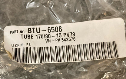 NEW GENUINE BRIDGESTONE BTU-6508 TUBE 170/80-15 PV78 543578