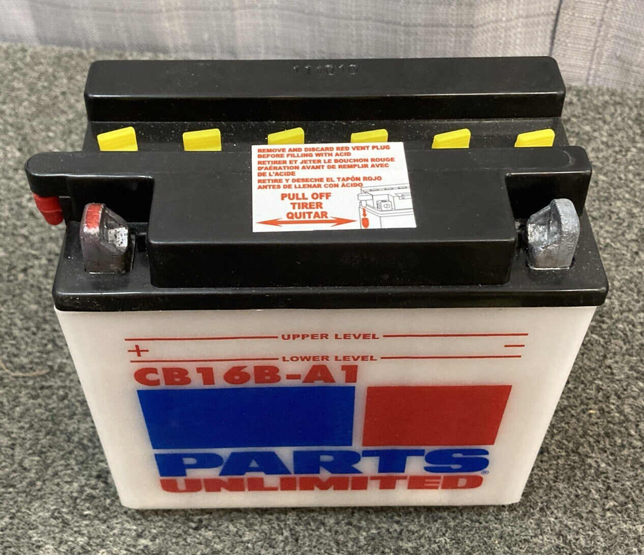 NEW GENUINE PARTS UNLIMITED RCB16B-A1 12V Heavy-Duty BATTERY