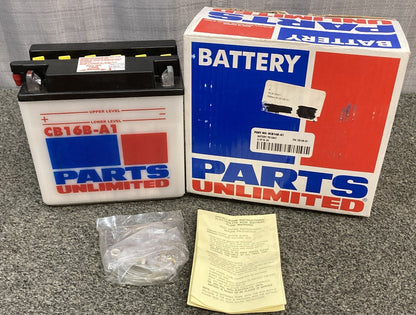 NEW GENUINE PARTS UNLIMITED RCB16B-A1 12V Heavy-Duty BATTERY