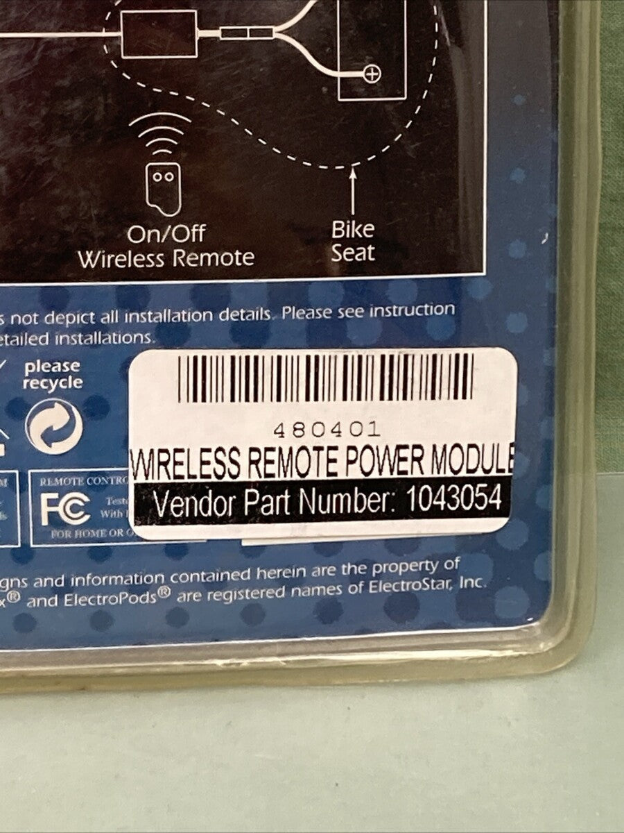 NEW STREET FX 480401 WIRELESS REMOTE POWER MODULE