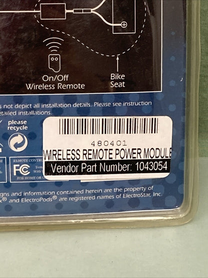 NEW STREET FX 480401 WIRELESS REMOTE POWER MODULE