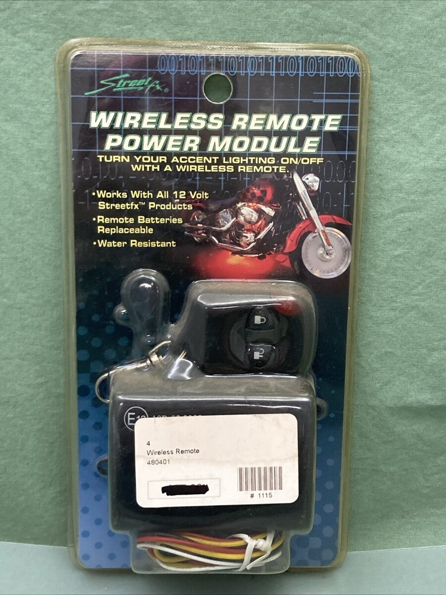 NEW STREET FX 480401 WIRELESS REMOTE POWER MODULE