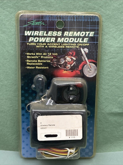 NEW STREET FX 480401 WIRELESS REMOTE POWER MODULE