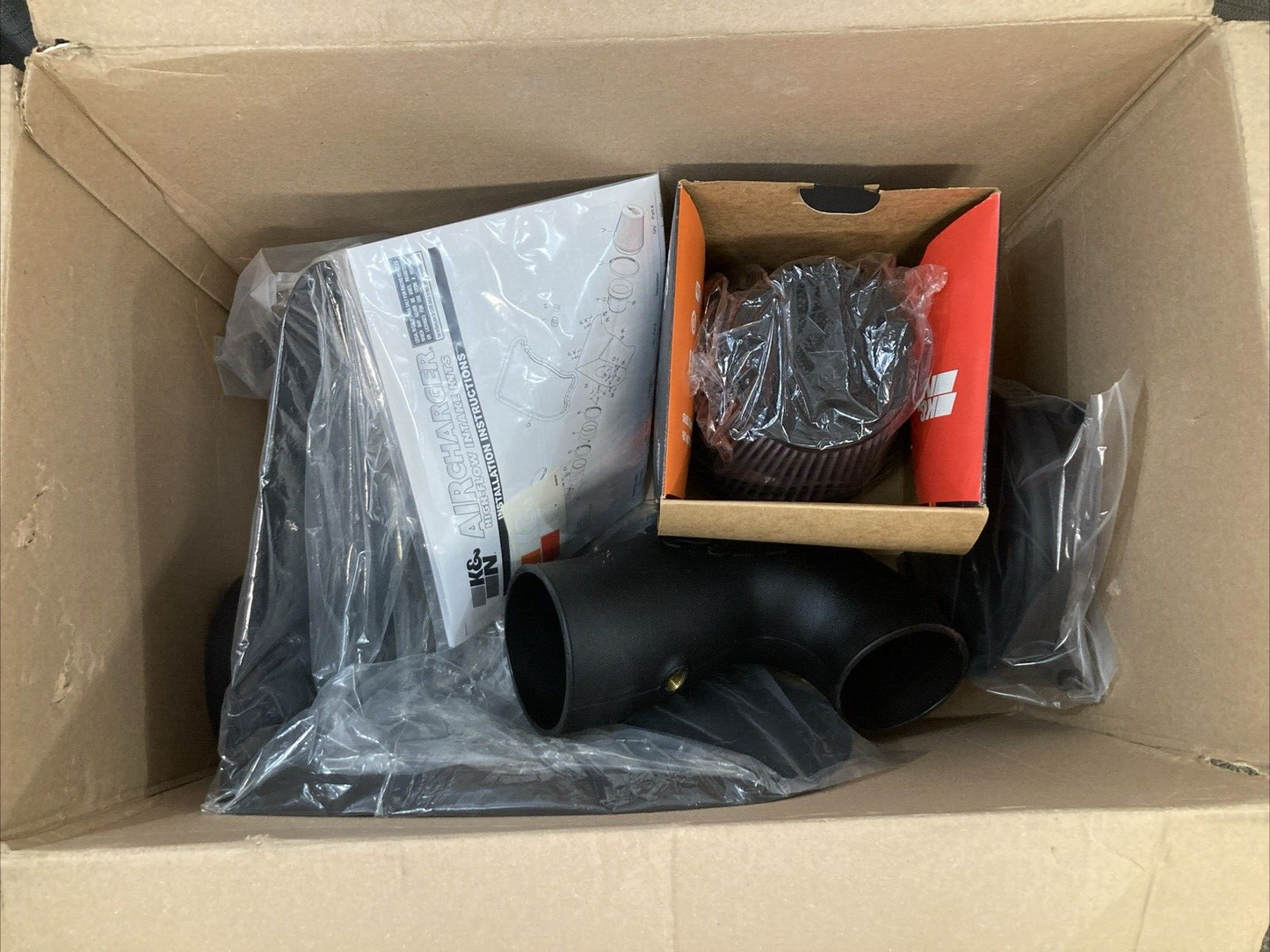NEW GENUINE K&N 63-3092 COLD AIR INTAKE SYSTEM PERFORMANCE COMPLETE KIT