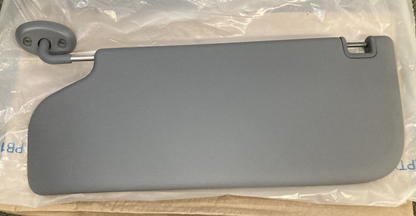 NEW GENUINE FORD BC3Z-2504105-DB SUN VISOR ASSEMBLY STEEL GRAY LEFT W/OUT MIRROR