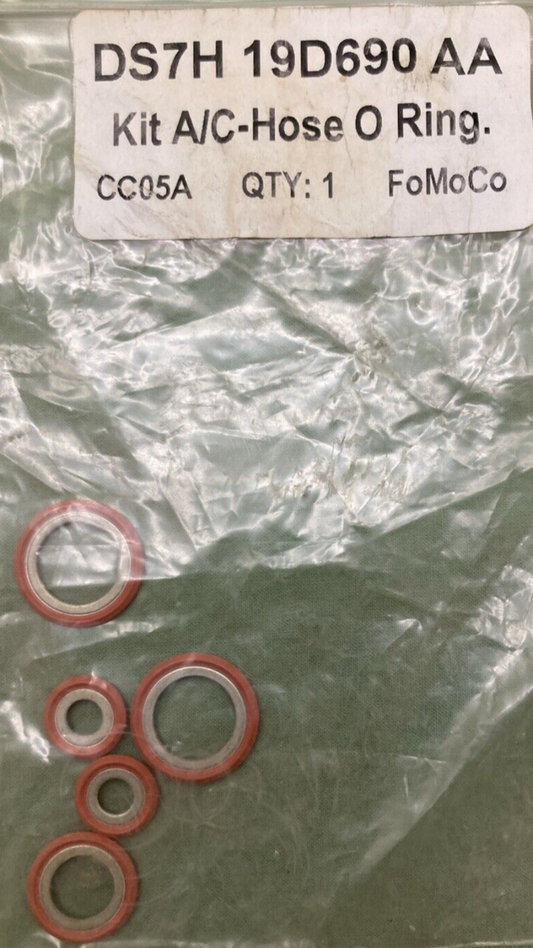 NEW GENUINE FORD DS7H-19D690-AA A/C SYSTEM GASKET SEAL KIT