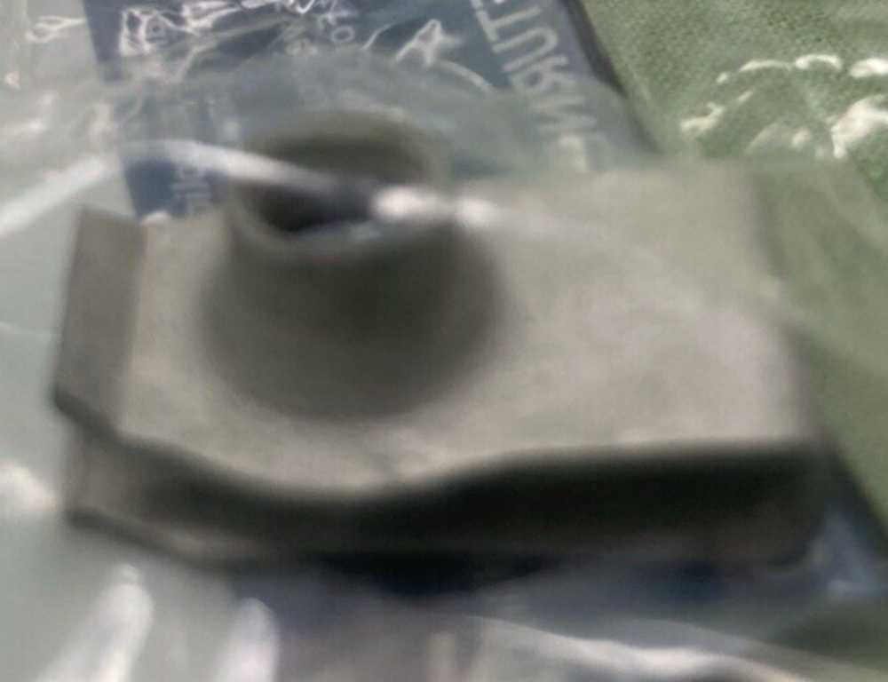 QTY 4 NEW GENUINE FORD W520822-S439  Extruded U-Nut Screw Lock Thread M6-1.0