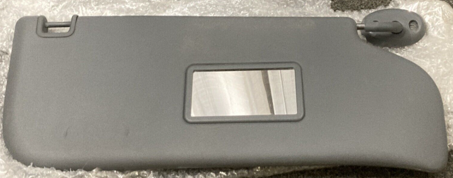 NEW FORD BC3Z-2504104-DB SUN VISOR ASSEMBLY STEEL GRAY RIGHT WITH MIRROR