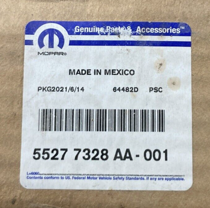 NEW GENUINE MOPAR 55277328AA Molding WHEEL OPENING FLARE FRONT RIGHT