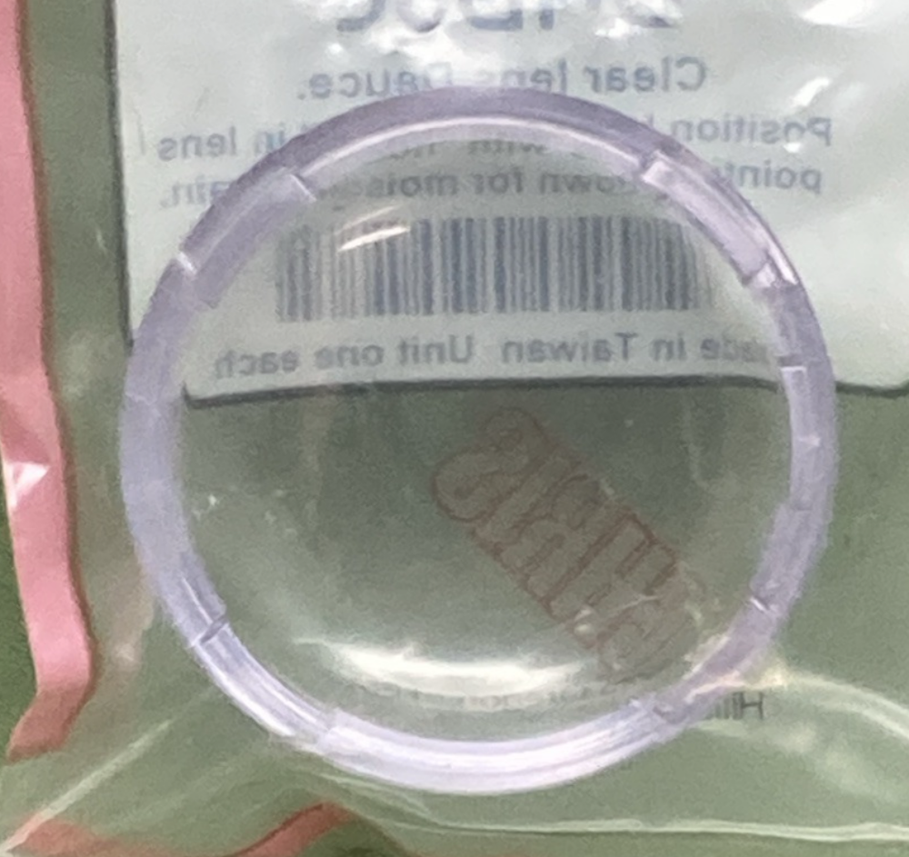 QTY 2 NEW CHRIS PRODUCTS DHD5C REPLACEMENT TURN SIGNAL LENS, CLEAR, DEUCE