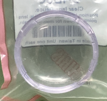 QTY 2 NEW CHRIS PRODUCTS DHD5C REPLACEMENT TURN SIGNAL LENS, CLEAR, DEUCE
