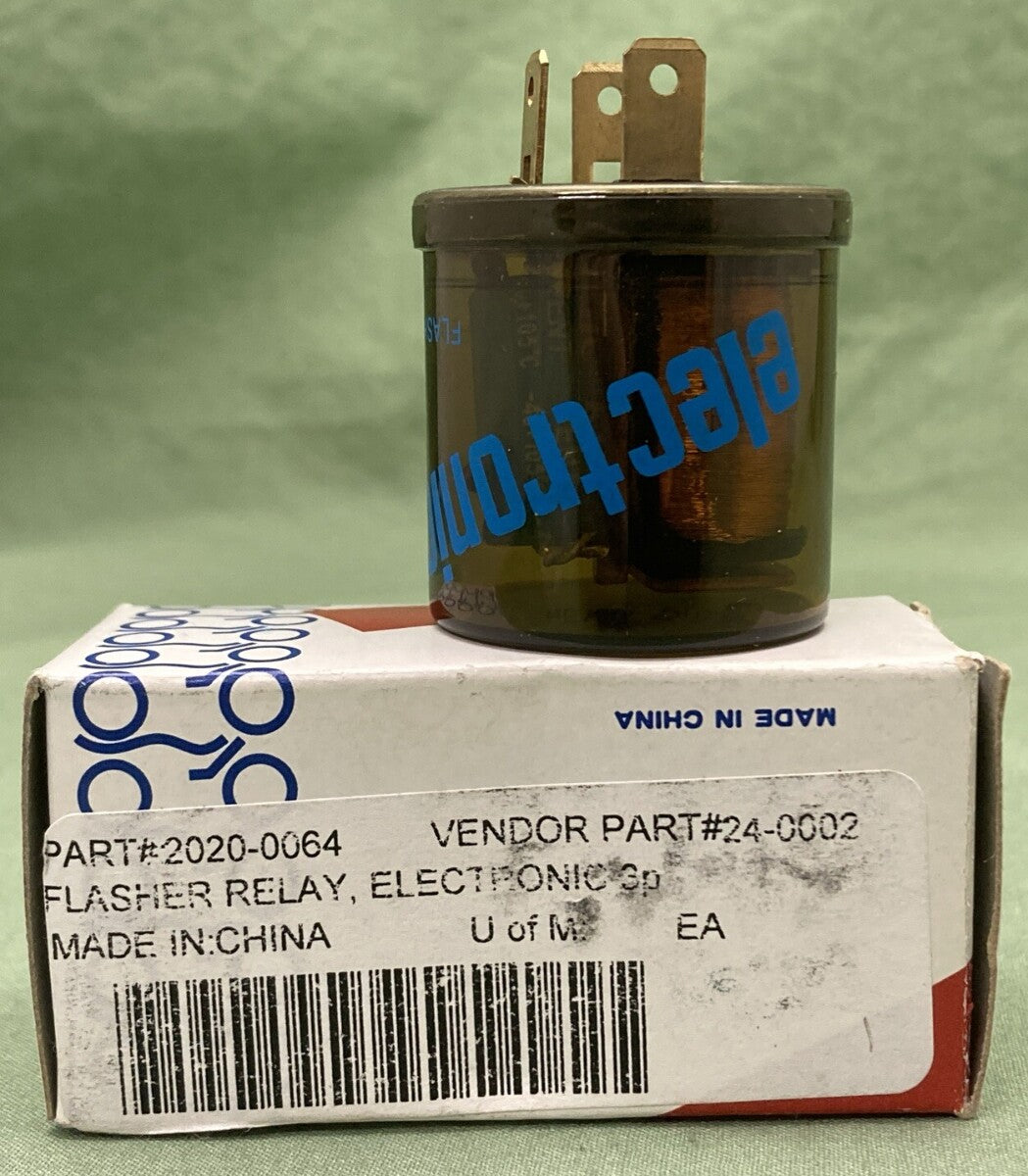NEW K&S 2020-0064 FLASHER RELAY ELECTRONIC 3 POLE