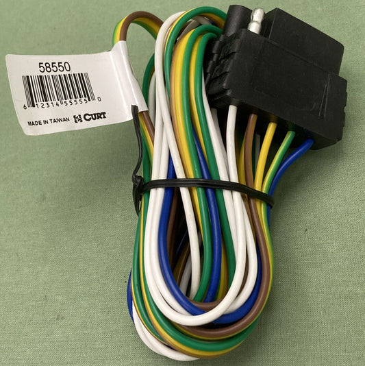 NEW CURT 58550 TRAILER PLUG 5 PIN
