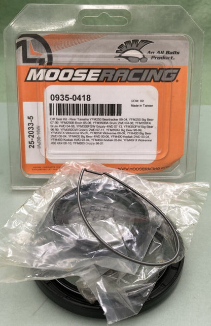 NEW GENUINE MOOSE RACING 0935-0418 REAR DIFFERENTIAL SEAL KIT