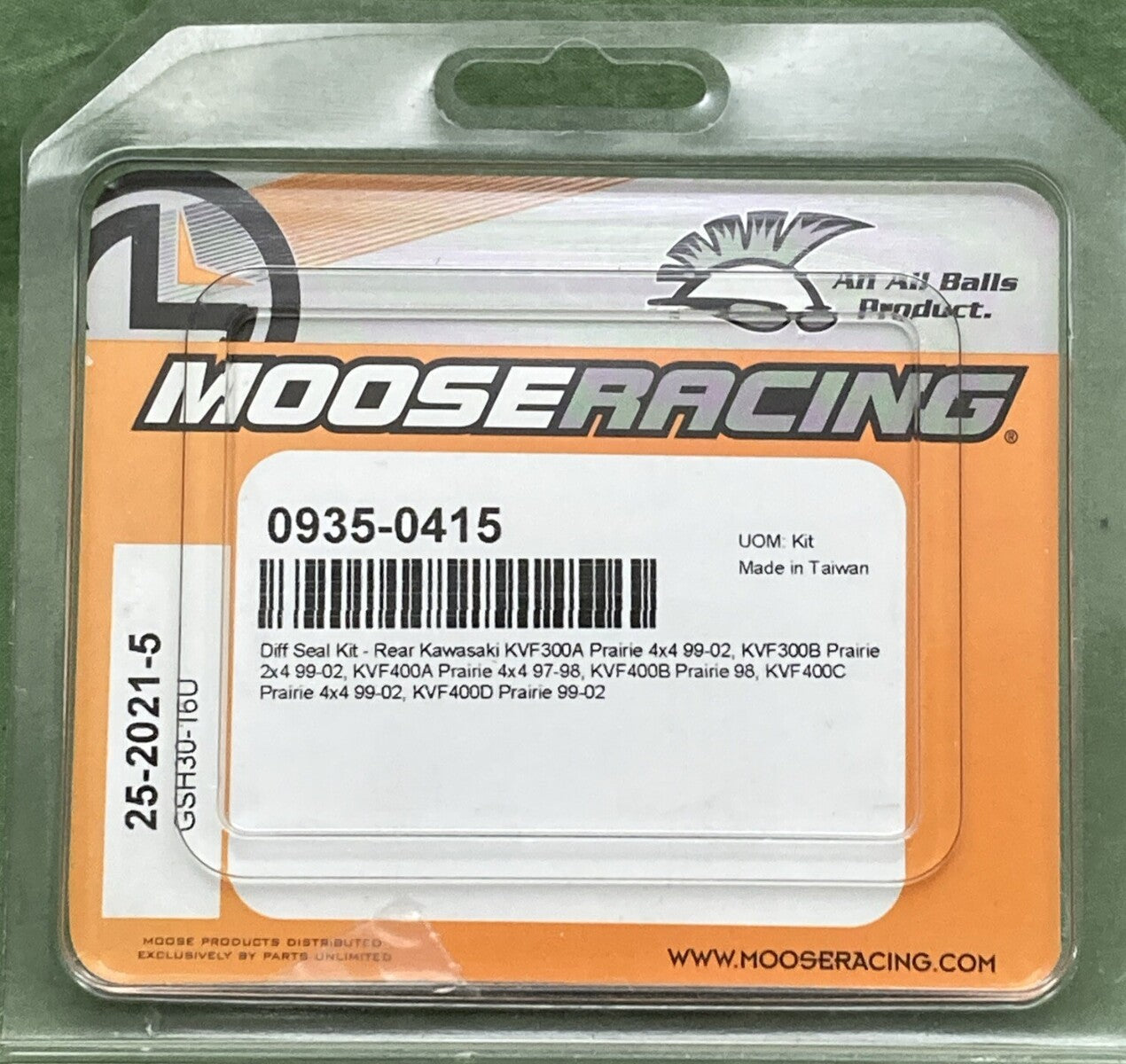 NEW GENUINE MOOSE RACING 0935-0415 REAR DIFFERENTIAL SEAL KIT