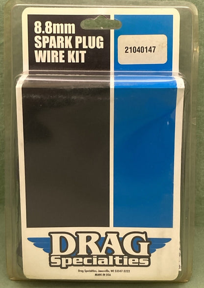 NEW GENUINE DRAG SPECIALTIES 21040147 8.8MM SPARK PLUG WIRE KIT 98-03 XL 1200S