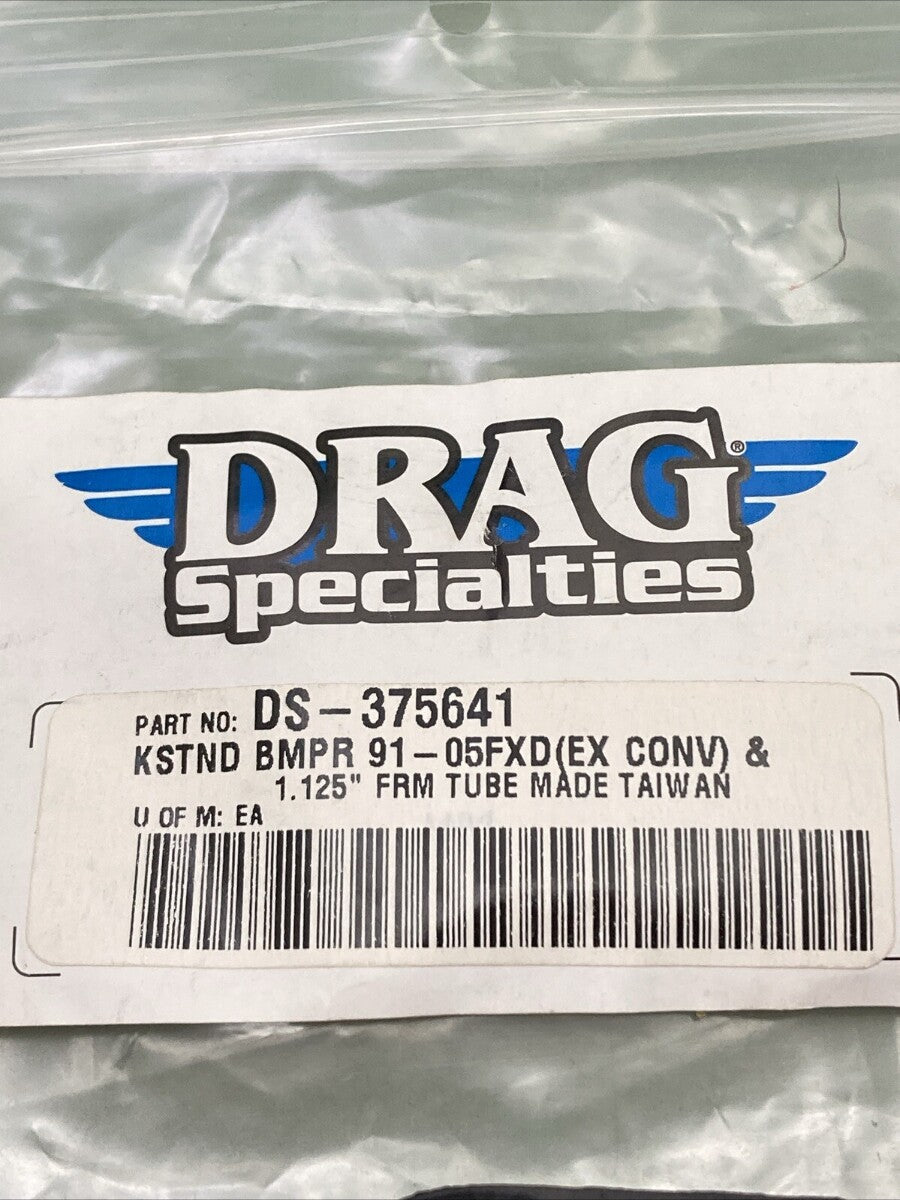 NEW DRAG SPECIALTIES DS-375641 KICKSTAND BUMPER 91-05 FXD 1.125" FRM TUBE