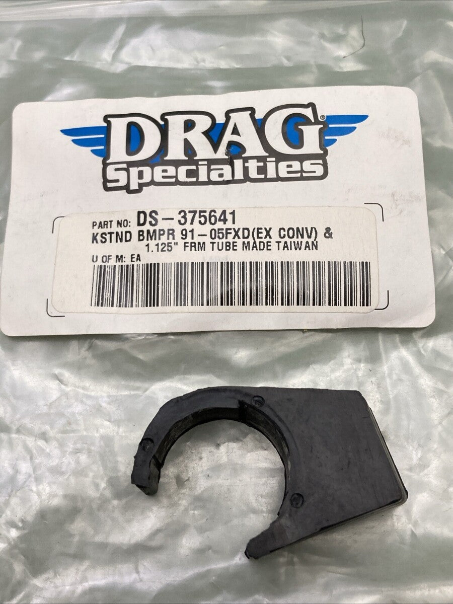 NEW DRAG SPECIALTIES DS-375641 KICKSTAND BUMPER 91-05 FXD 1.125" FRM TUBE