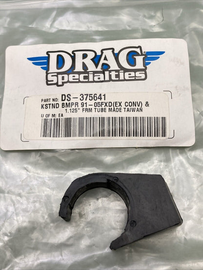 NEW DRAG SPECIALTIES DS-375641 KICKSTAND BUMPER 91-05 FXD 1.125" FRM TUBE
