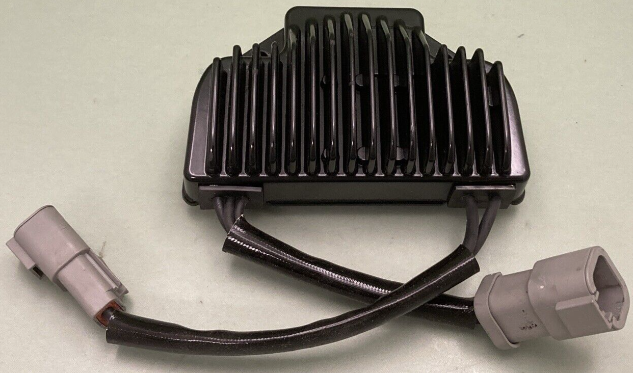 NEW GENUINE DRAG SPECIALTIES 2112-0800 VOLTAGE REGULATOR FXD 06-07 BLACK 12V 40A