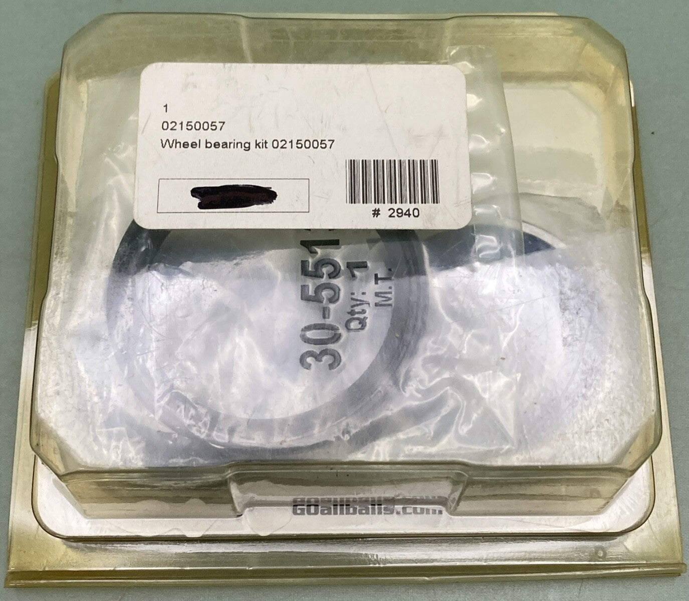 NEW GENUINE ALL BALLS RACING 0215-0057 FRONT WHEEL BEARING SEAL KIT