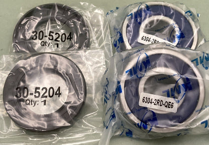 NEW GENUINE ALL BALLS RACING 41-0047 FRONT WHEEL BEARING SEAL KIT