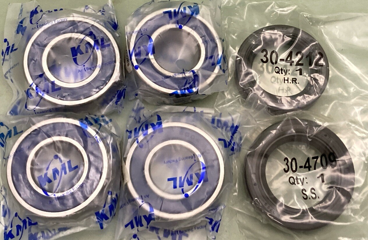 NEW GENUINE ALL BALLS RACING 0215-0058 REAR WHEEL BEARING SEAL KIT