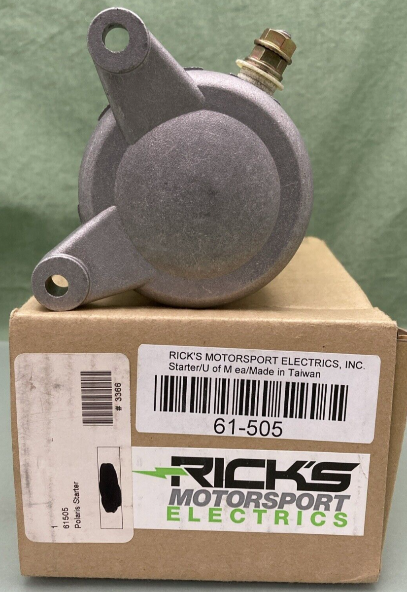 NEW GENUINE RICK'S MOTORSPORT ELECTRICS 61-505 STARTER