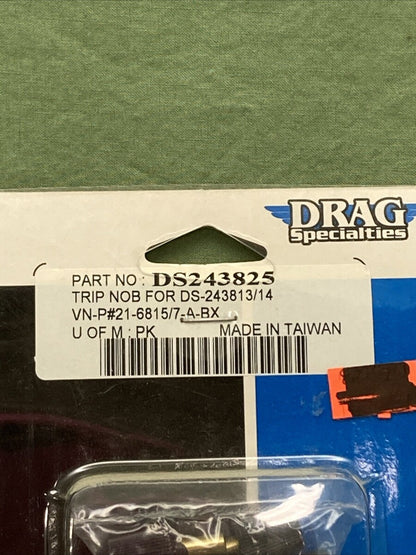 QTY 5 NEW DRAG SPECIALTIES DS243825 TRIP NOB FOR DS-243813/14