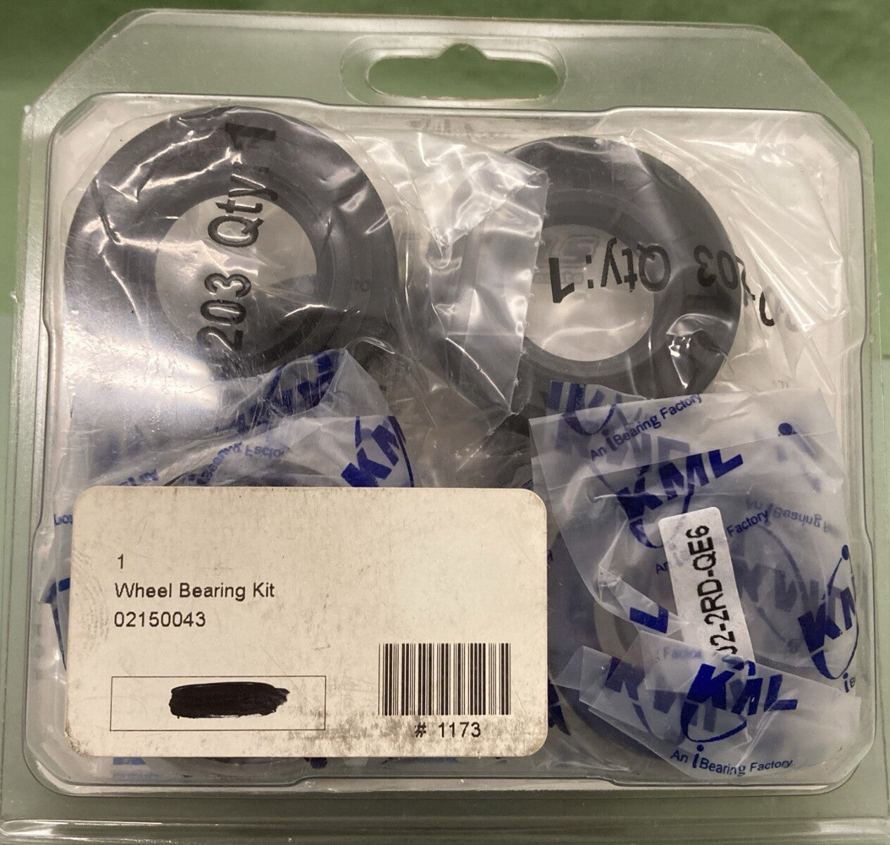 NEW GENUINE ALL BALLS RACING 0215-0043 FRONT WHEEL BEARING SEAL KIT