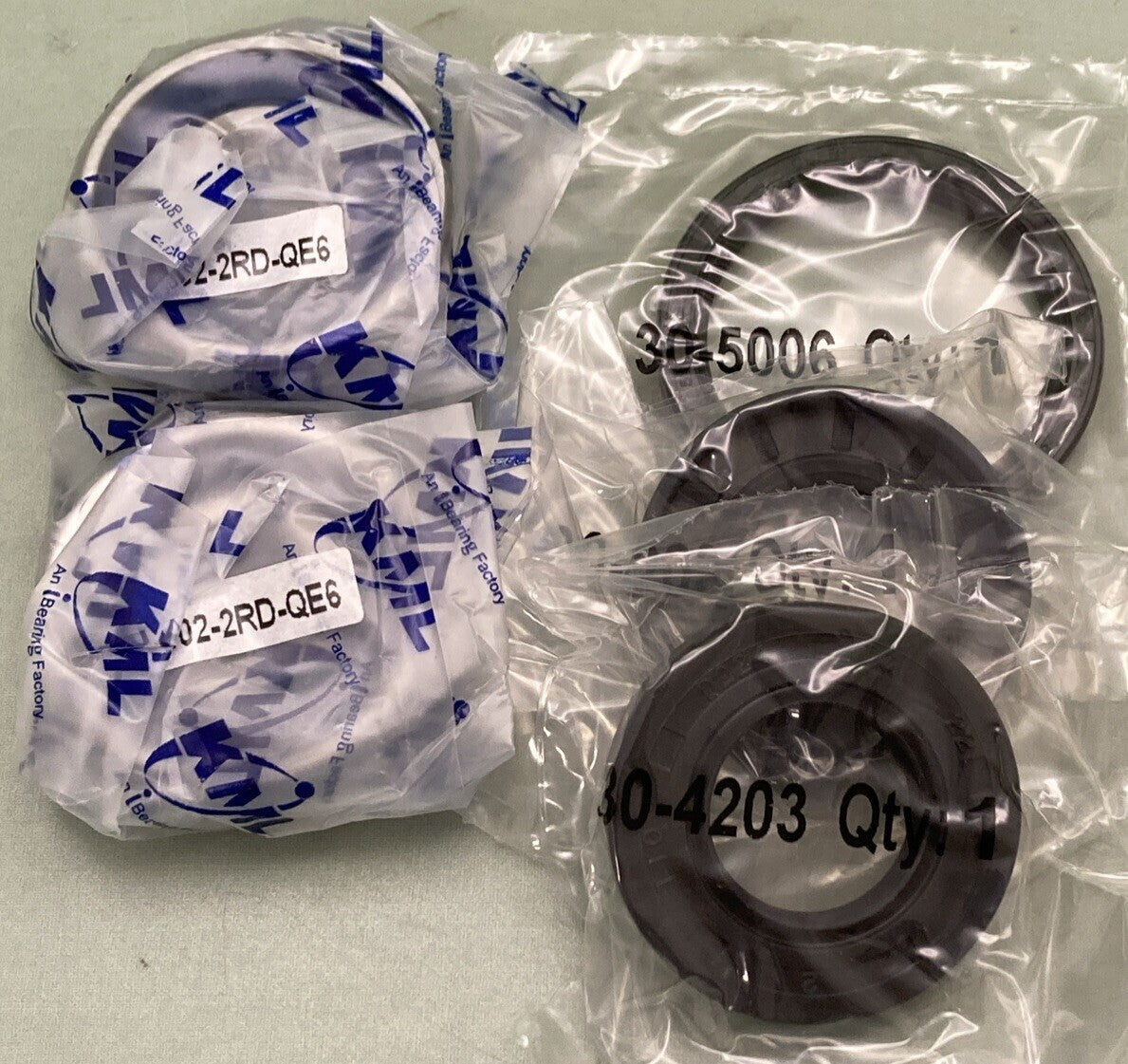 NEW GENUINE ALL BALLS RACING 0215-0043 FRONT WHEEL BEARING SEAL KIT