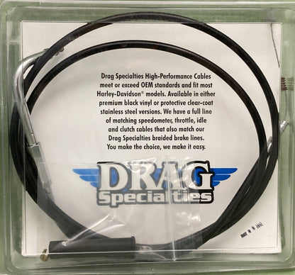 NEW GENUINE DRAG SPECIALTIES 0651-0621 VINYL IDLE CABLE 52"