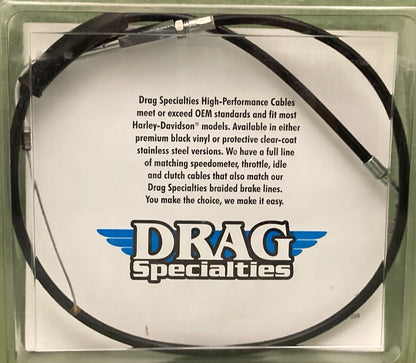 NEW GENUINE DRAG SPECIALTIES 0651-0136 VINYL IDLE CABLE 30.75"