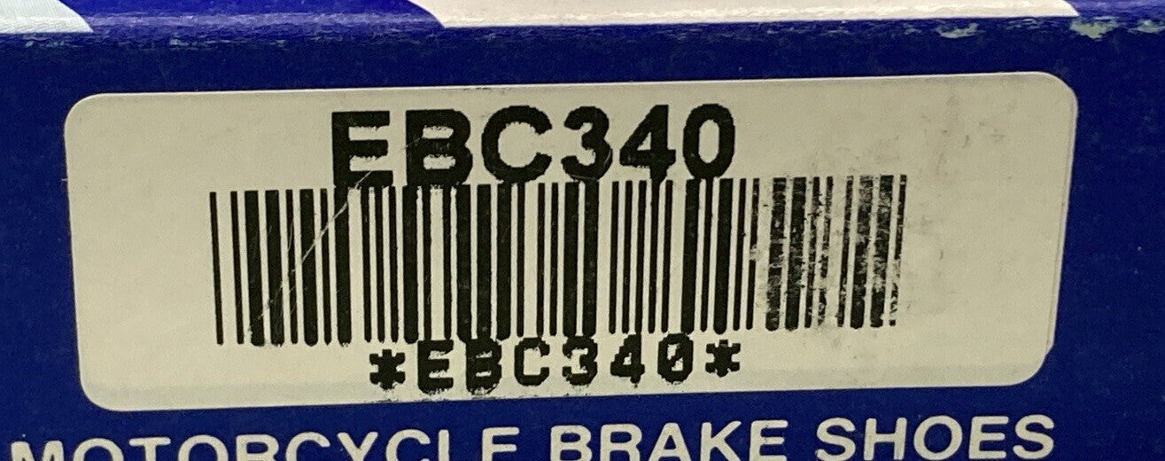 NEW GENUINE EBC BRAKES EBC340 BRAKE SHOES WITH SPRINGS SET REAR