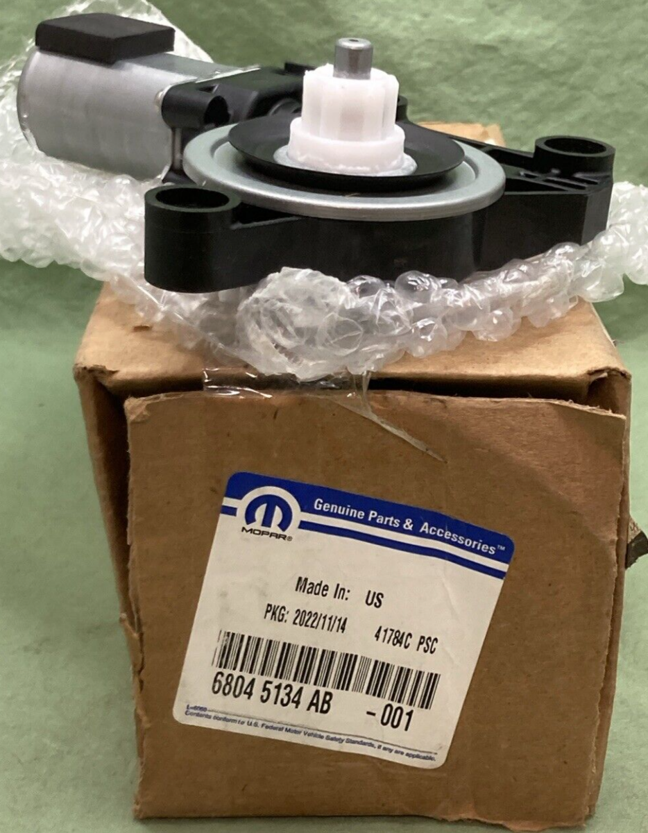 NEW GENUINE MOPAR 6804-5134-AB MOTOR POWER WINDOW REGULATOR