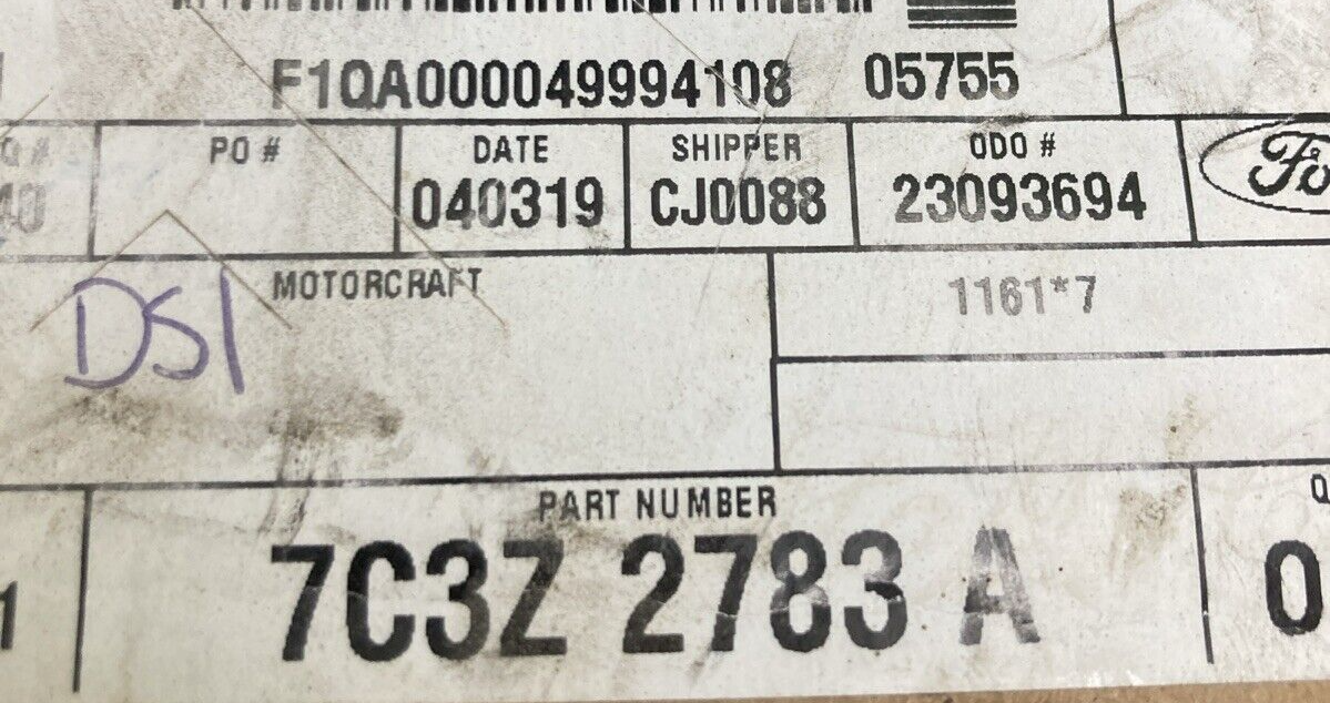 NEW GENUINE FORD 7C3Z-2783-A PARKIKNG BRAKE HANDLE & RELEASE CABLE