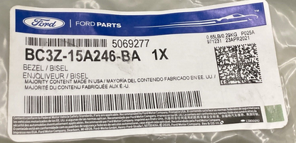 NEW GENUINE FORD BC3Z-15A246-BA Bumper Bezel Right Front