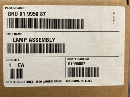 NEW GENUINE GROTE GRO-01-9950-87 LAMP ASSEMBLY FITS FRIGHTLINER