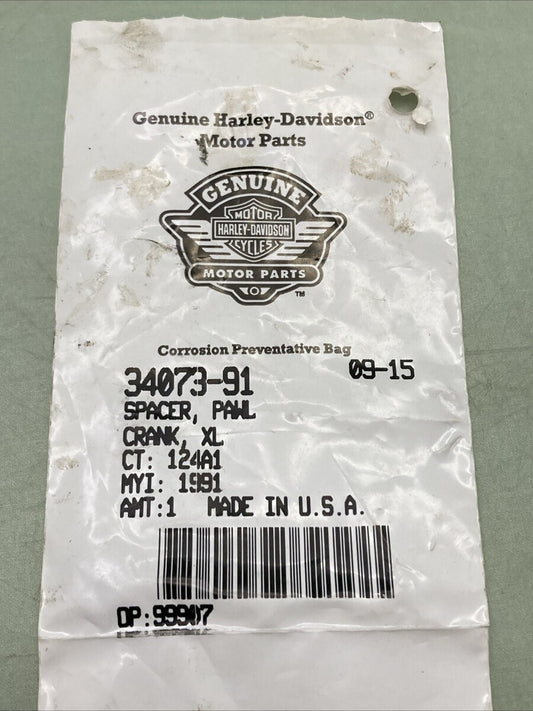 NEW GENUINE HARLEY DAVIDSON 34073-91 SPACER, PAWL CRANK