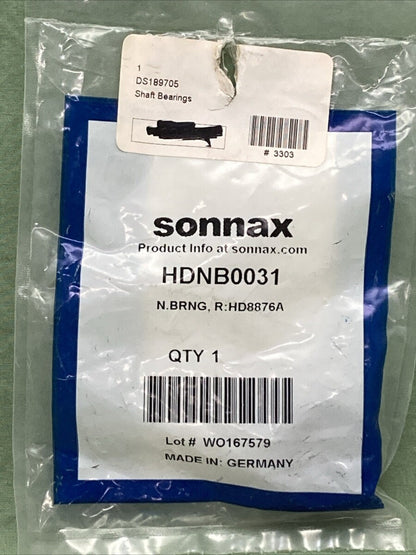 QTY 4 NEW SONNAX HDNB0031 SHAFT BEARING