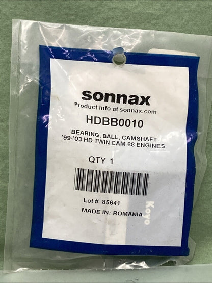 NEW SONNAX HDBB0010 BEARING, BALL, CAMSHAFT