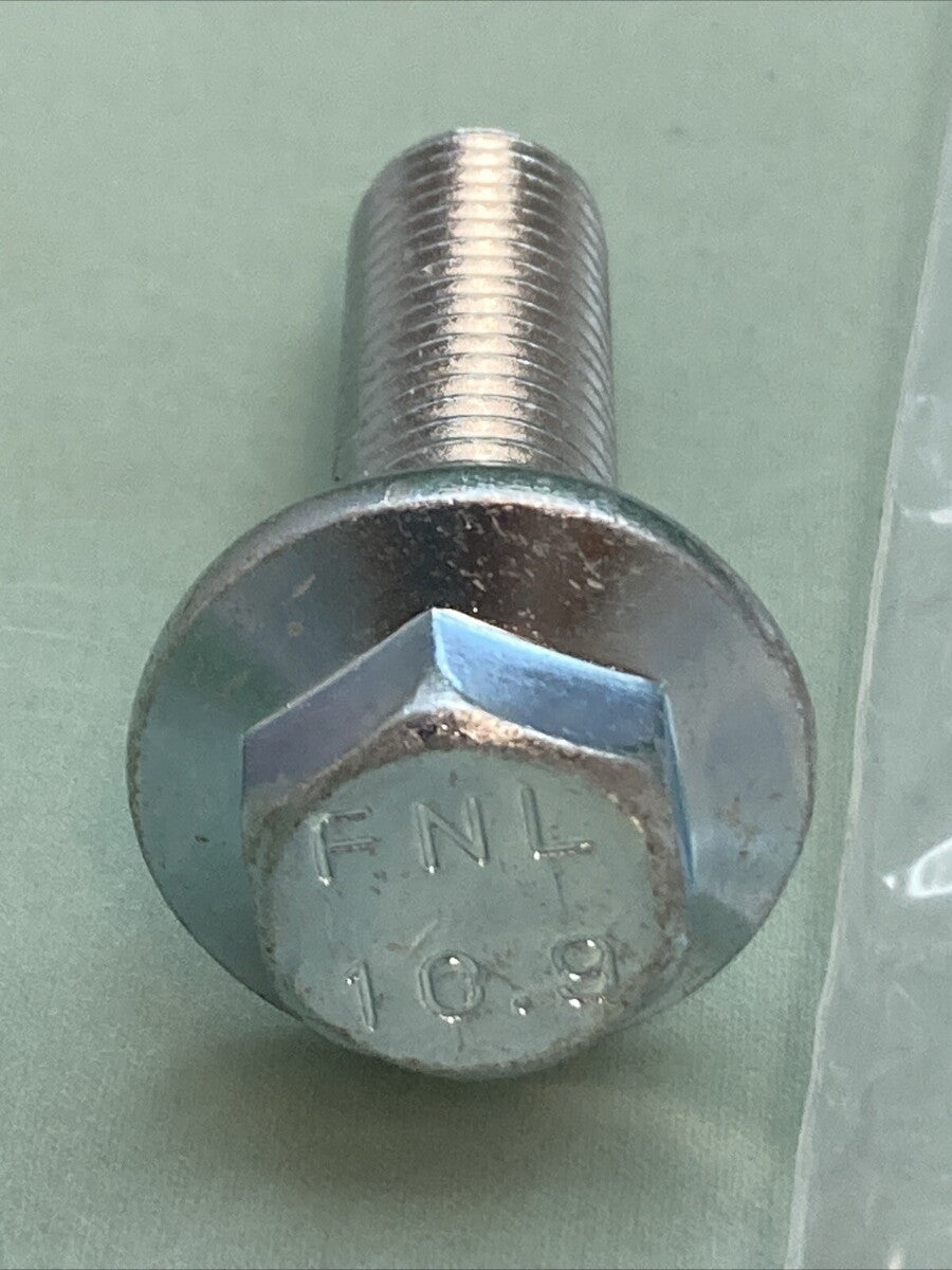 NEW FASTENEL 11115707 M14-2.0 x 50mm Zinc Finish DIN 6921 Class 10.9 Hex Flange