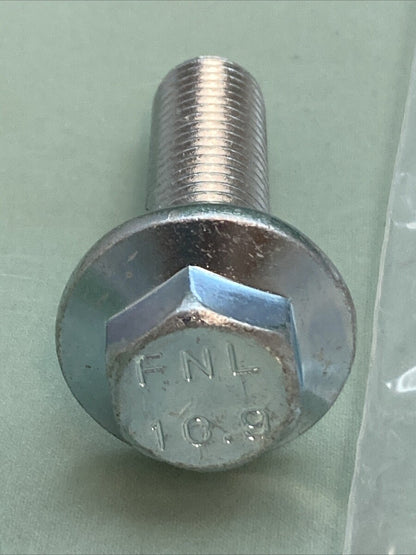 NEW FASTENEL 11115707 M14-2.0 x 50mm Zinc Finish DIN 6921 Class 10.9 Hex Flange