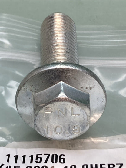 NEW FASTENAL 11115706 M14-2.0 x 45mm Zinc Finish DIN 6921 Class 10.9 Hex Flange