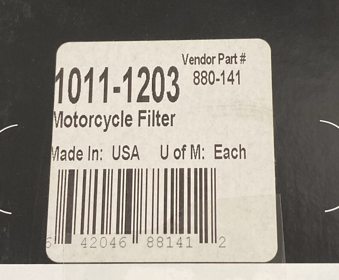 NEW GENUINE DRAG SPECIALTIES 1011-1203 AIR FILTER